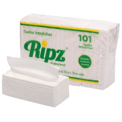 Papel Toalha Interfolha Ripz 20x20 Folha Simples 1000fls 20G