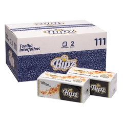 Papel Toalha Interfolha Ponto a Ponto Ripz Folha Dupla 2250 folhas Cód 111