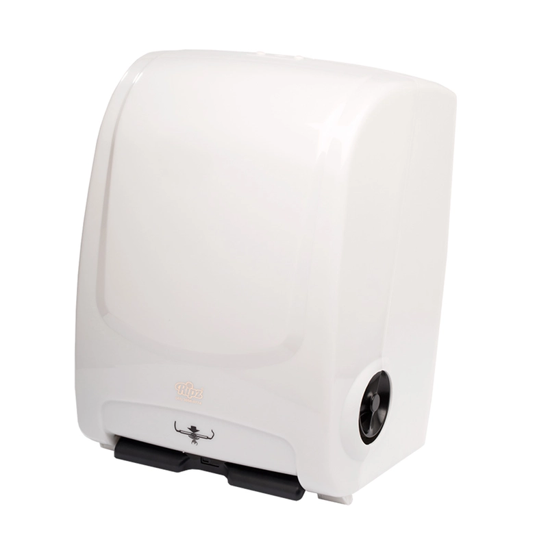 Dispenser Papel Toalha Rolo Auto Corte Eletrônico Branco