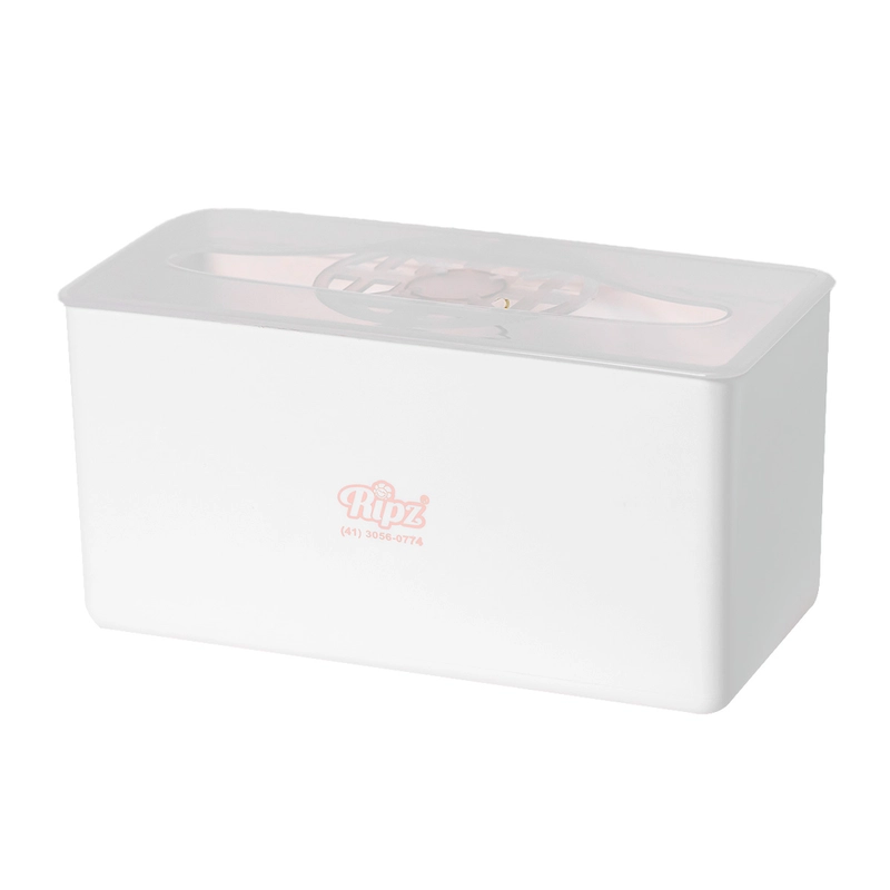 Dispenser Bancada de Mesa para Papel Toalha Interfolha Branco