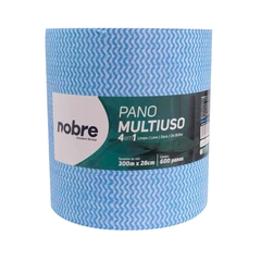 Pano Multiuso Azul Slim 28x300m com 600 Panos