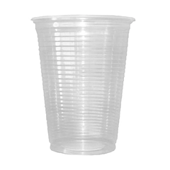 Copo Descartável Água 180ml Transparente 25 Pacotes com 100un