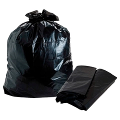 Saco Plástico Reforçado 20lts com 50un Preto - Sustenplast