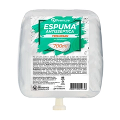 Sabonete Espuma Antisséptico Triclosan 0,5% 700ml - Premisse
