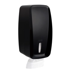 Dispenser Invoq para Papel Higiênico Cai Cai Preto - Premisse