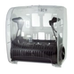 Dispenser Papel Toalha Rolo Auto Corte 25cm Transparente - Plestin