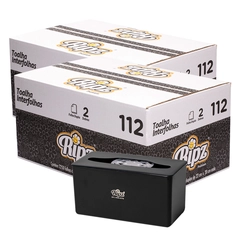 2 Caixas Toalha Interfolha Ripz Cód. 112 - Ganha 1 Dispenser Cód. 7773