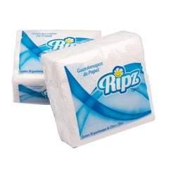 Guardanapo Folha Simples Ripz 22x20 com 50 Folhas