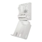 Dispenser Papel Toalha Rolo Auto Corte 26,5cm Branco - Nobre