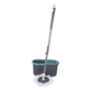 Conjunto Mop Rotatório Slim - Balde 13L c/Cesto Plástico e 1 Refil em Microfibra