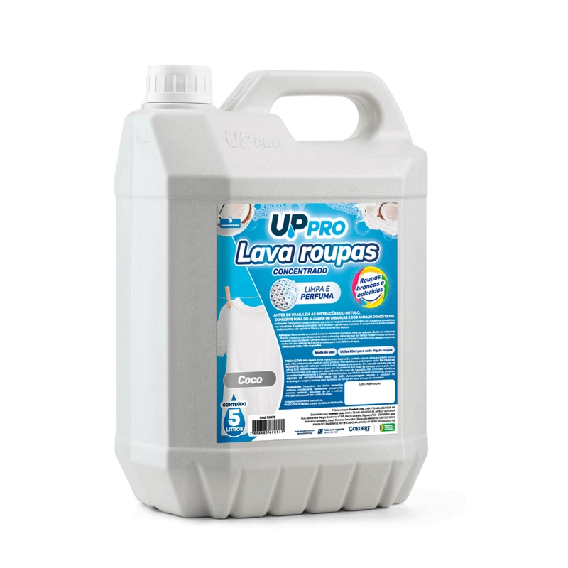 Lava Roupa Liquido 5L Concentrado - Coco
