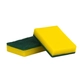 Esponja Max - Verde/Amarelo Emb. Indiv.