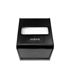 Guardanapeira Porta Guardanapo Interfolhado de Mesa Preto - Nobre