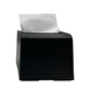 Guardanapeira Porta Guardanapo Interfolhado de Mesa Preto - Nobre
