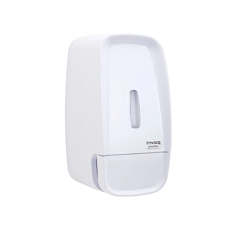 Saboneteira Liquida Invoq Compacta 600ml c/ Reservatório Branca - Premisse