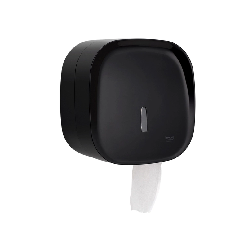 Dispenser Invoq Papel Higiênico Rolão 300mts Preto - Premisse