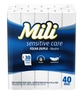 Papel Higiênico Mili Sensitive Folha Dupla 30m - 40 rolos