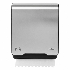 Dispenser Auto Corte Papel Toalha Brave - Nobre Preto Inox