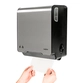 Dispenser Auto Corte Papel Toalha Brave - Nobre Preto Inox