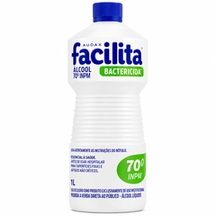 Álcool Líquido 70% 1lt - Facilita Audax