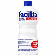 Álcool Líquido 92,8% 1lt - Facilita Audax