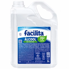 Álcool Líquido 70% 5lts - Facilita Audax