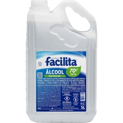 Álcool Líquido 70% 5lts - Facilita Audax