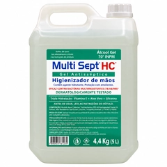 Álcool em Gel 70% Antisséptico 5lts - Trilha